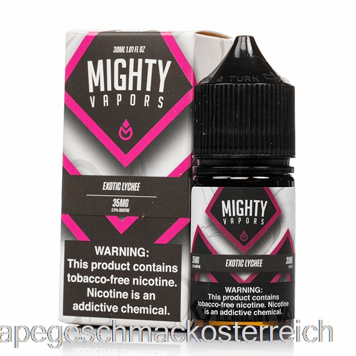 Exotische Litschi – Mächtige Dampfsalze – 30 Ml, 35 Mg Vape-Geschmack